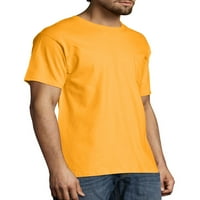 Muška autentična majica s kratkim rukavima i džepom