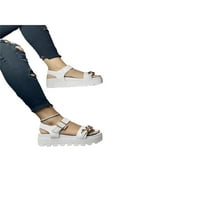 Modne ženske cipele s remenom za gležanj, radne sandale bez klizanja, ženske cipele s kopčom s otvorenim prstima