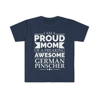 Ponosna mama, njemački pas pasmine Pinscher, Mama vlasnica majice za Majčin dan, mama za Majčin dan, mama za Majčin