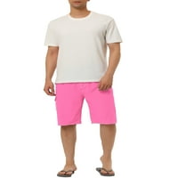 Jedinstvene ponude muških ljetnih kratkih kratkih kratkih hlača elastične ploče struka kratke hlače