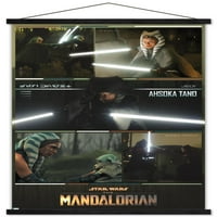 Ratovi zvijezda: Mandalorska sezona - Ahsoka zidni plakat u drvenom magnetskom okviru, 22.375 34
