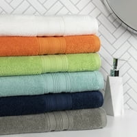 Freshee set za ručnik za kupanje od 4 komada, zeleni - s IntelliFresh Antimikrobnom tehnologijom