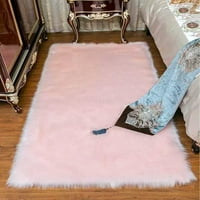 Krzneni tepih za dekor spavaće sobe, perivi pahuljasti tepisi za dječju sobu, tepisi za dnevnu sobu, prostirke