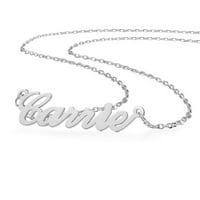 Personalizirana personalizirana ogrlica po mjeri za žene, poklon za nakit, zlato, srebro i ružičasto zlato