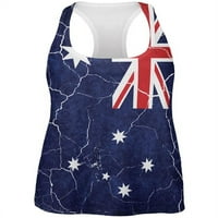Otrcana australska zastava po cijelom ženskom dresu MTB-a