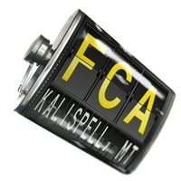 Flask FCA kod zračne luke za Kalispell, MT