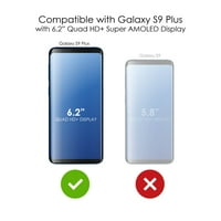 Različiti slučaj za Samsung Galaxy S Plus - Prilagođeni ultra tanki tanki crni plastični poklopac - Teal mornarska