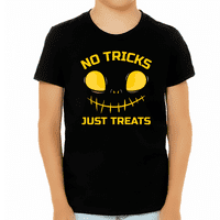 Nema trikova samo tretira košulje za Noć vještica za dječake košulje od bundeve za dječake Cool Boys Halloween