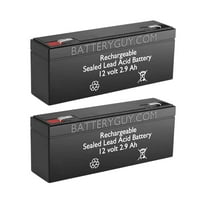 BatteryGuy Jolt SA Zamjena 12V 2.9Ah Battery - Brantguy Brand Equolent
