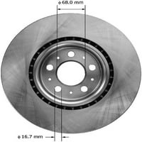 PRT BENDI ROTTOR ROTHER DALECT: 2004- Volvo S60, 2004- Volvo V70