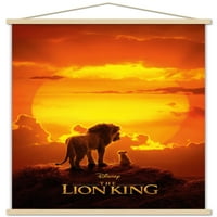 Zidni plakat Kralj lavova - Mufasa i Simba u drvenom magnetskom okviru, 22.37534