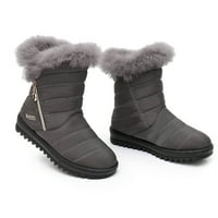 Vedolay čizme čizme zimske cipele čizme čizme snijeg topli snijeg za ženske tople gležnjeve ženske čizme luk podržavaju