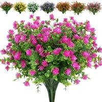 Asisol Pakeli Umjetno cvijeće Lažni kutija za drvo otporno na UV otporno ne Fade Fau Greener Fau Plastic Lotus