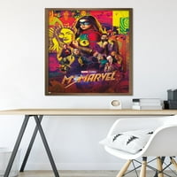 Gospođa Marvel - zidni poster na jednom listu, uokviren 22.37534