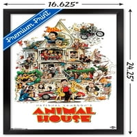 Kućica za životinje - zidni poster na jednom listu, uokviren 14.725 22.375