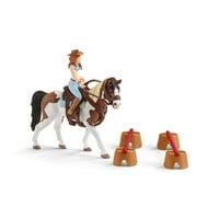 Konjički klub Schleiha, Hannahin set za jahanje u zapadnom stilu s figuricama igračaka