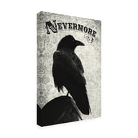 Zaštitni znak likovna umjetnost 'Nevermore Black River' platno umjetnost Michaela Buxto