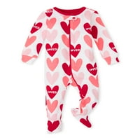 Dječje dječje i malu djecu Snug Fit Pamuk jednodijelna pidžama, novorođenče - 5T