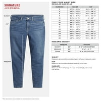 Potpis Levi Strauss & Co Women High RISE 5 Kratko baštinu