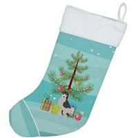 Minijaturni Foks terijer Božićna čarapa za božićno drvce