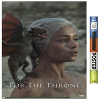 Zidni poster Game of Thrones-Daeneris Targarien, 22.375 34
