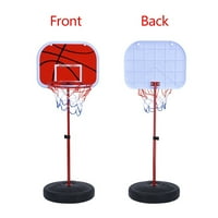 Stalak za dječji košarkaški obruč podesiva visina 2 Ft -4,9 ft mini igračka za košarkaški gol s loptom i pumpom