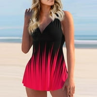 A. I. / ženske seksi pripijene Sling gaćice s printom i prorezom bikini kupaći kostim Plus Size - ljetni poklon