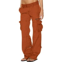 MafyTyTPR Provjera za prodaju predmeta Žene plus veličine pantswomen dame čvrste hlače hippie pank hlače Street