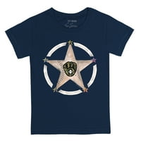 Majica s ratnom zvijezdom u tamnoplavoj boji za bebe