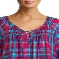 Flanelska seljačka bluza, Ženska