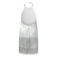 Kratke suknje za žene-Maksi haljina, Ženske suknje na plaži u bijeloj boji, Veličina US