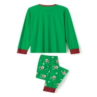 Obiteljski Božićni pidžama Set od$$, Božićni los print topovi, hlače, odijelo za spavanje, božićna pidžama