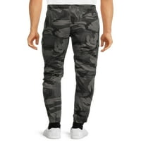 Tony Hawk muški camo rastezljiv Twill teretni jogeri, veličine S-XL