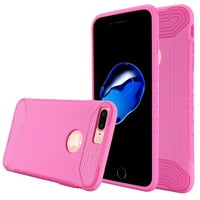 Inten Hard Hybrid TPU poklopac za Apple iPhone Plus - Hot Pink