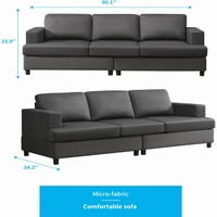 Sekcijska sofa set namještaja za dnevni boravak set namještaja za dnevni boravak kauč + sklopiva stolica + stolica