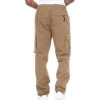 Muške hlače za jogging Jesen / Zima Muške obične radne hlače vezice na nogavicama ljepljiva traka Casual hlače