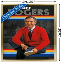 Gospodin Rogers-Retro zidni poster, 22.375 34