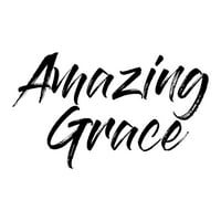 Amazing Grace Fabric Panel