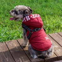 Zimska jakna otporna na vjetar vodootporan pseći prsluk Topli pas prsluk hladno vrijeme Odjeća za kućne ljubimce