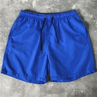PYJU muški plivači Ljetni brz suhi lagani elastični struk kratke hlače u boji krute boje kratke hlače u boji