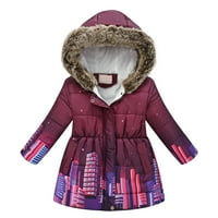 Zimske jakne s kapuljačom za djevojčice i dječake, zimske tople donje jakne s kapuljačom, dječje donje jakne s