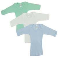 Majice dugih rukava za dječake u pastelnim bojama