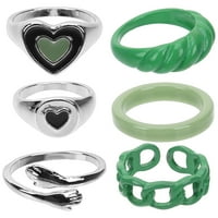 Ljetni prstenovi za prst kreativni prstenovi za zglobove chic women prstenovi nakit