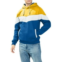 Muška ležerna majica s kapuljačom s patentnim zatvaračem Izrađena od prevelikog džempera