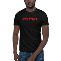 Red Violet Hill Hill Short Sheave Pamuk majica prema nedefiniranim darovima