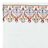 Ručno tkani tepih od Bjelokosti od bjelokosti u boji 9101