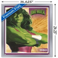 Comics Comics-Zidni plakat s hulkovom karticom, 14.725 22.375