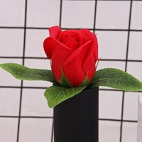 Xmarks Umjetni poklon ruže, jednokratna duga stabljika lažna ruža za godišnjicu vjenčanja, Dan zaljubljenih, Dan