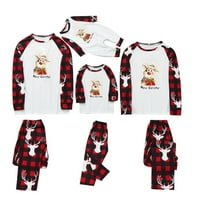 Xmas Moose Fairy božićna obitelj koja odgovara pidžami Set odrasla djeca spavaća odjeća noćna odjeća za zabavu
