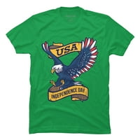 Dan ćelavog orla 4. srpnja muška majica s uzorkom Kellie Green - dizajn Od 9 do 3